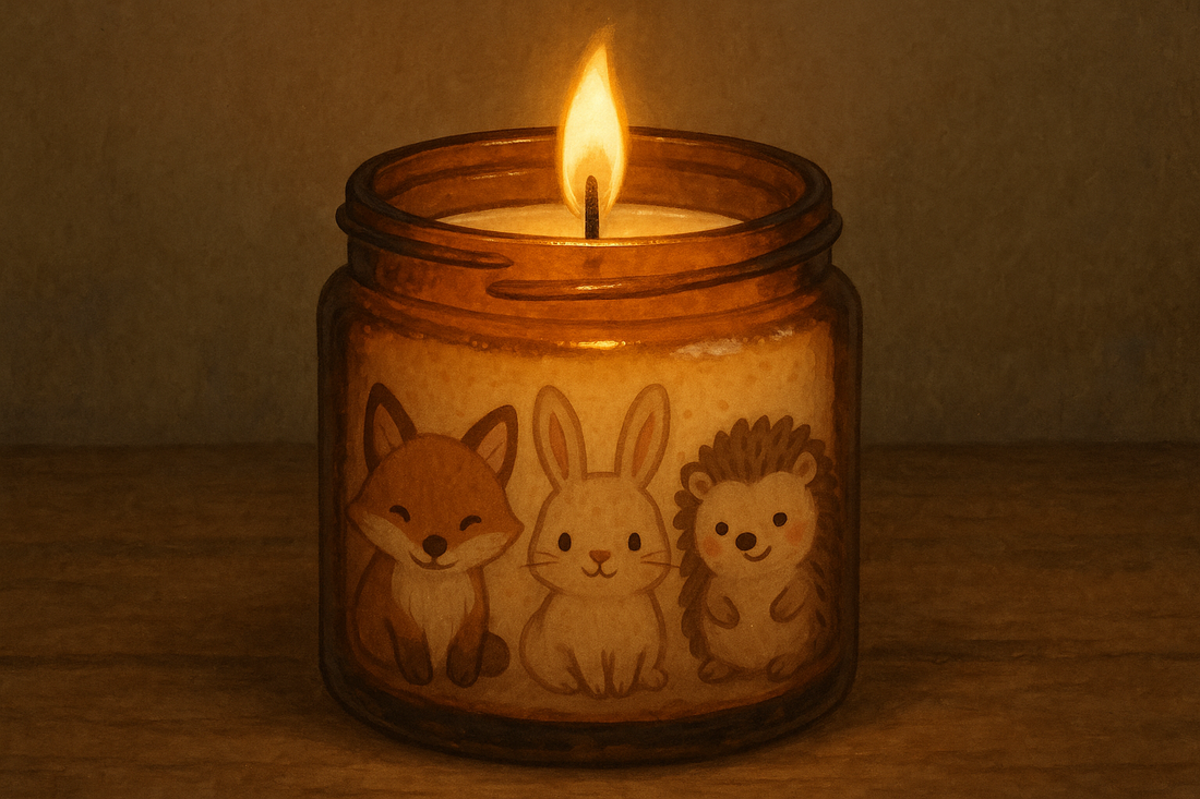 🕯️ Cozy Critter Candle