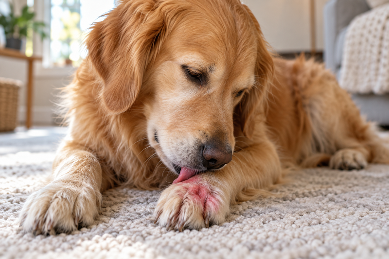 Itchy skin & paw licking