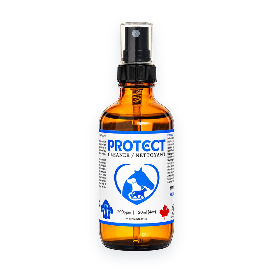 PROTECT Spray for Dogs & Cats — Hypochlorous Acid Skin and Coat, Paw, Ear & Hot Spot Support