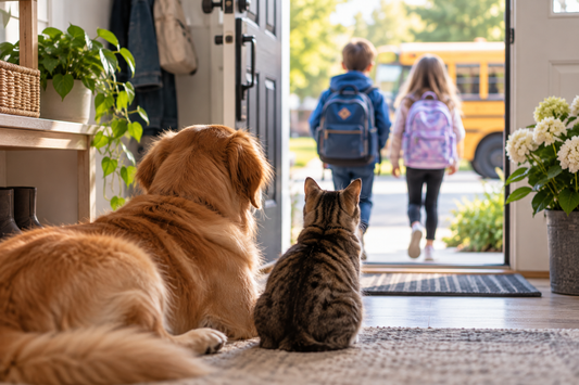 Back to School Stress: Is Your Dog or Cat Struggling With the New Routine?
