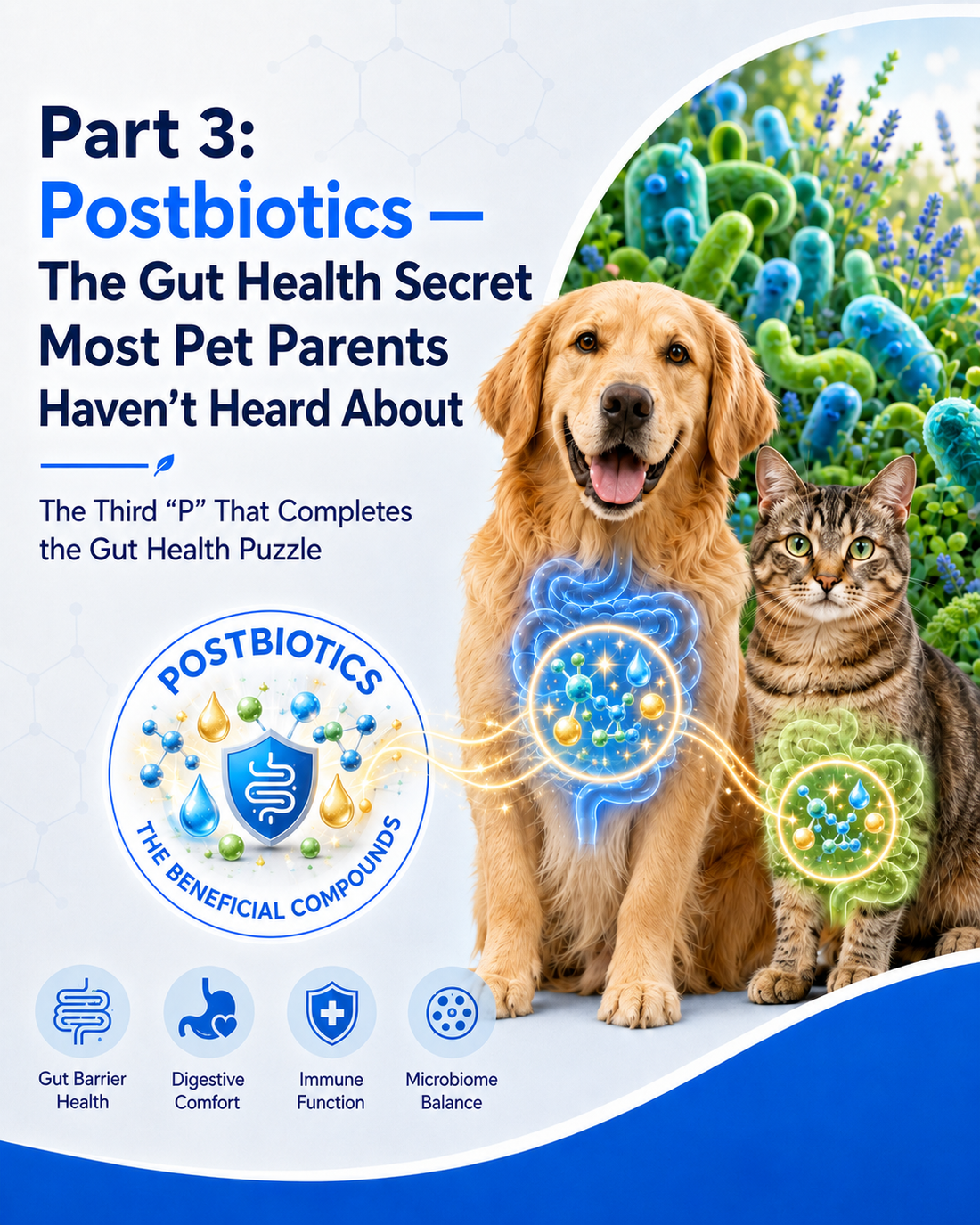 Part 3: Postbiotics — The Gut Health Secret Most Pet Parents Haven't Heard About