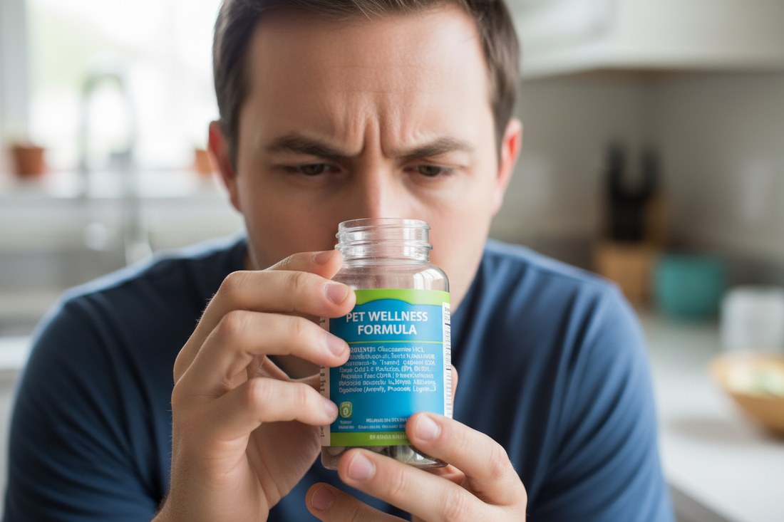 How to Read a Pet Supplement Label (Without Getting Overwhelmed)