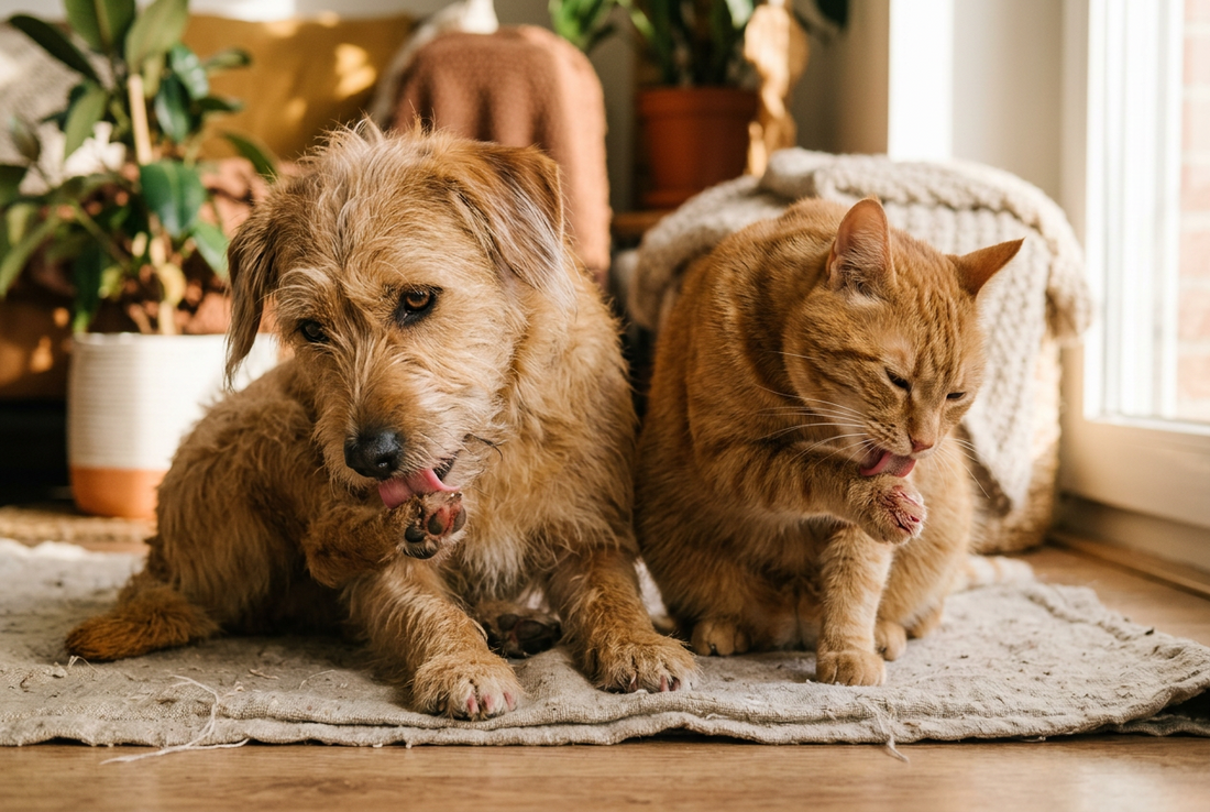 Why Does My Dog or Cat Keep Licking? What Those Little Licks Might Be Telling You
