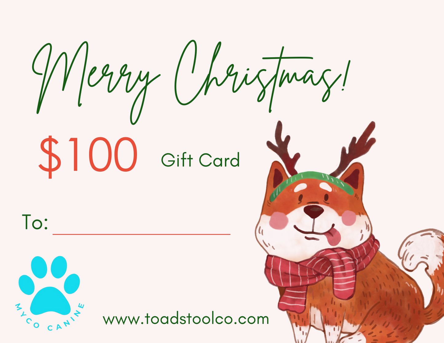 Myco Canine Gift Card