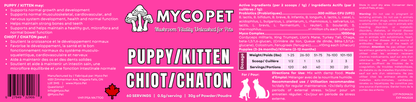 Puppy/Kitten Formula: For developing bodies and minds. Give them the best start to life!