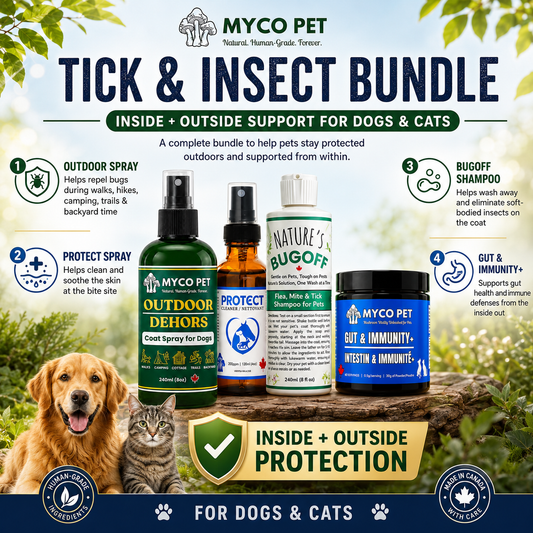 Tick & Insect Bundle: For protecting your pets on the inside and the outside!