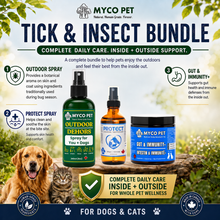Tick & Insect Bundle: For protecting your pets on the inside and the outside!