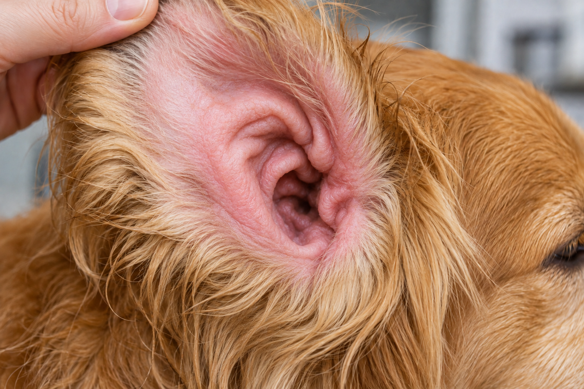 Ears after the Itchy Pet Protocol