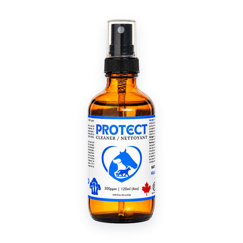 PROTECT Spray for Dogs & Cats — Hypochlorous Acid Skin and Coat, Paw, Ear & Hot Spot Support